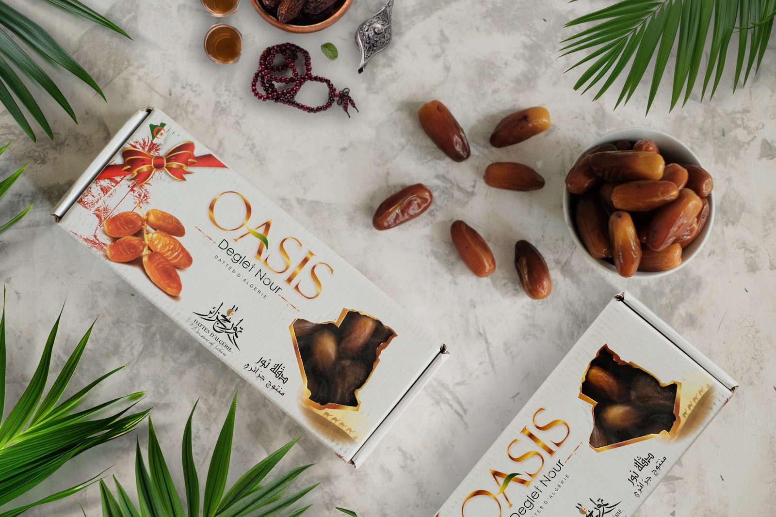 Kurma Deglet Noor dari Aljazair dalam kemasan Oasis